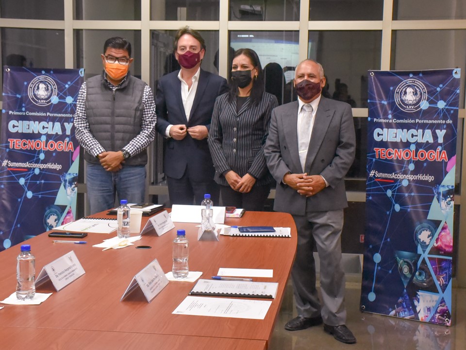Reunión en el Congreso del Estado de Hidalgo de la Comisión de Ciencia ...