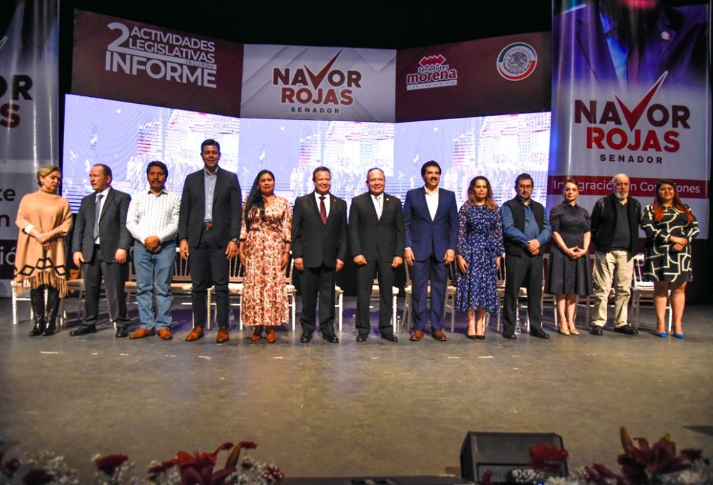 Asiste Julio Menchaca a Segundo Informe de labores del senador Navor ...