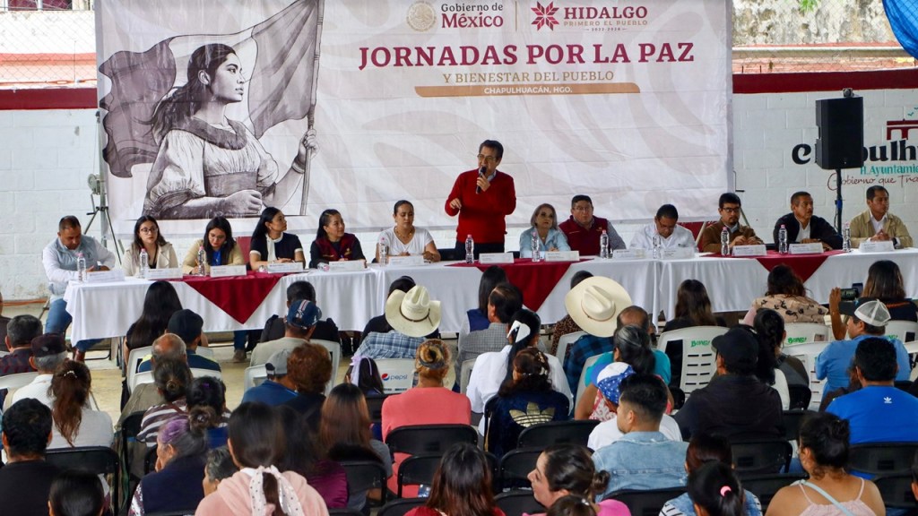 Realizan Jornadas por la Paz y Bienestar del Pueblo en Chapulhuacán ...